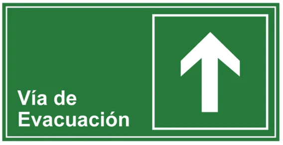 VÍA DE EVACUACIÓN ARRIBA VEA-DO6