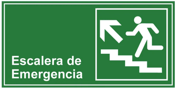 ESCALERA DE EMERGENCIA ARRIBA IZ VEA-DO9
