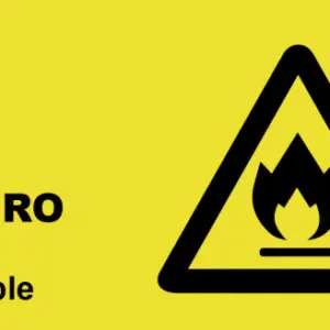 Peligro Material Inflamable SAP-05